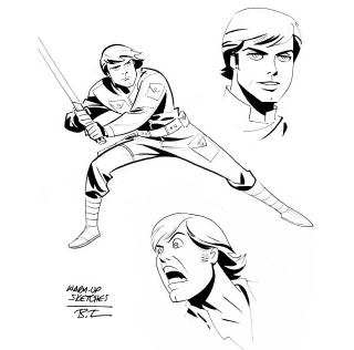 Illustration for article titled What If Batman: The Animated Series' Bruce Timm Made A Star Wars Comic?